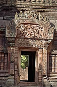 Banteay Srei temple - mandapa of the central sanctuary 